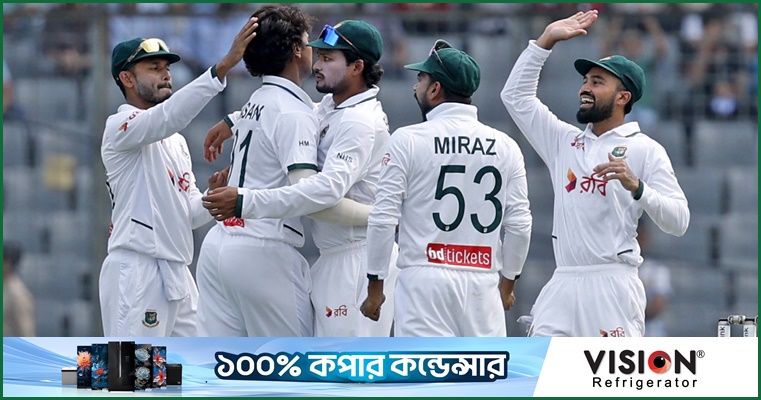 শেষের ৩ উইকেটে বাংলাদেশের স্বস্তি